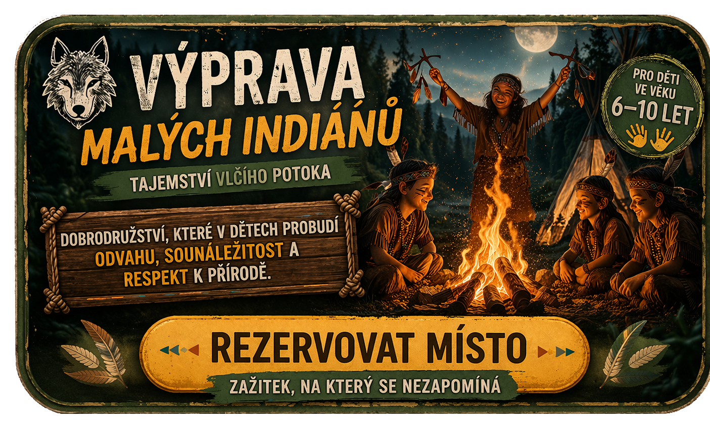 Výprava malých indiánů
